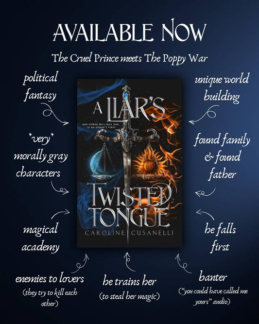 A Liar's Twisted Tongue (The Fated Blood Trilogy #1)